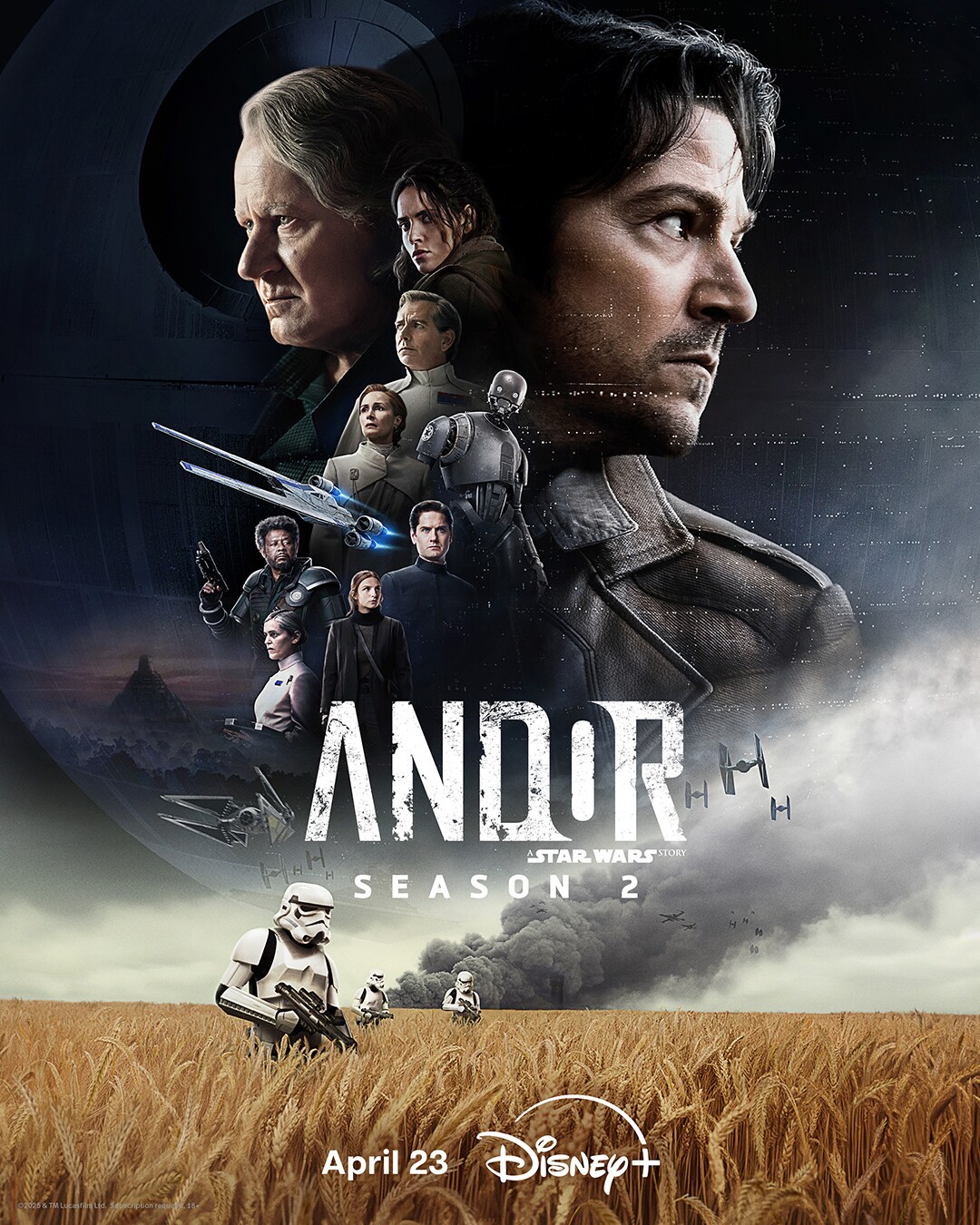 Stream Andor Season 2 on Disney+ Australia & New Zealand.