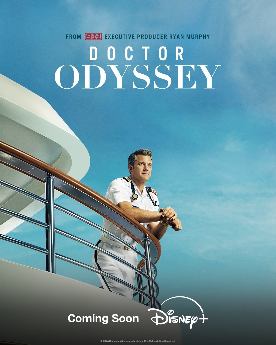 A poster for Doctor Odyssey on Disney+