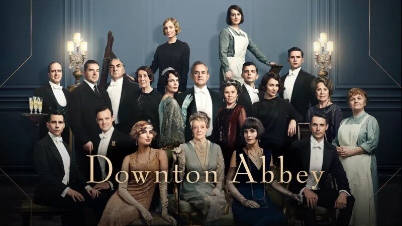 A thumbnail image for Downton Abbey, now streaming on Disney+.