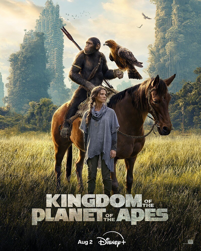 Kingdom of the Planet of the Apes streaming poster