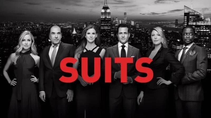 A thumbnail image for Suits, now streaming on Disney+.