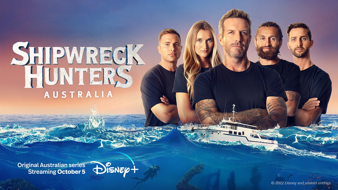 Local Disney+ Original Series ‘Shipwreck Hunters Australia’ to premiere October 5