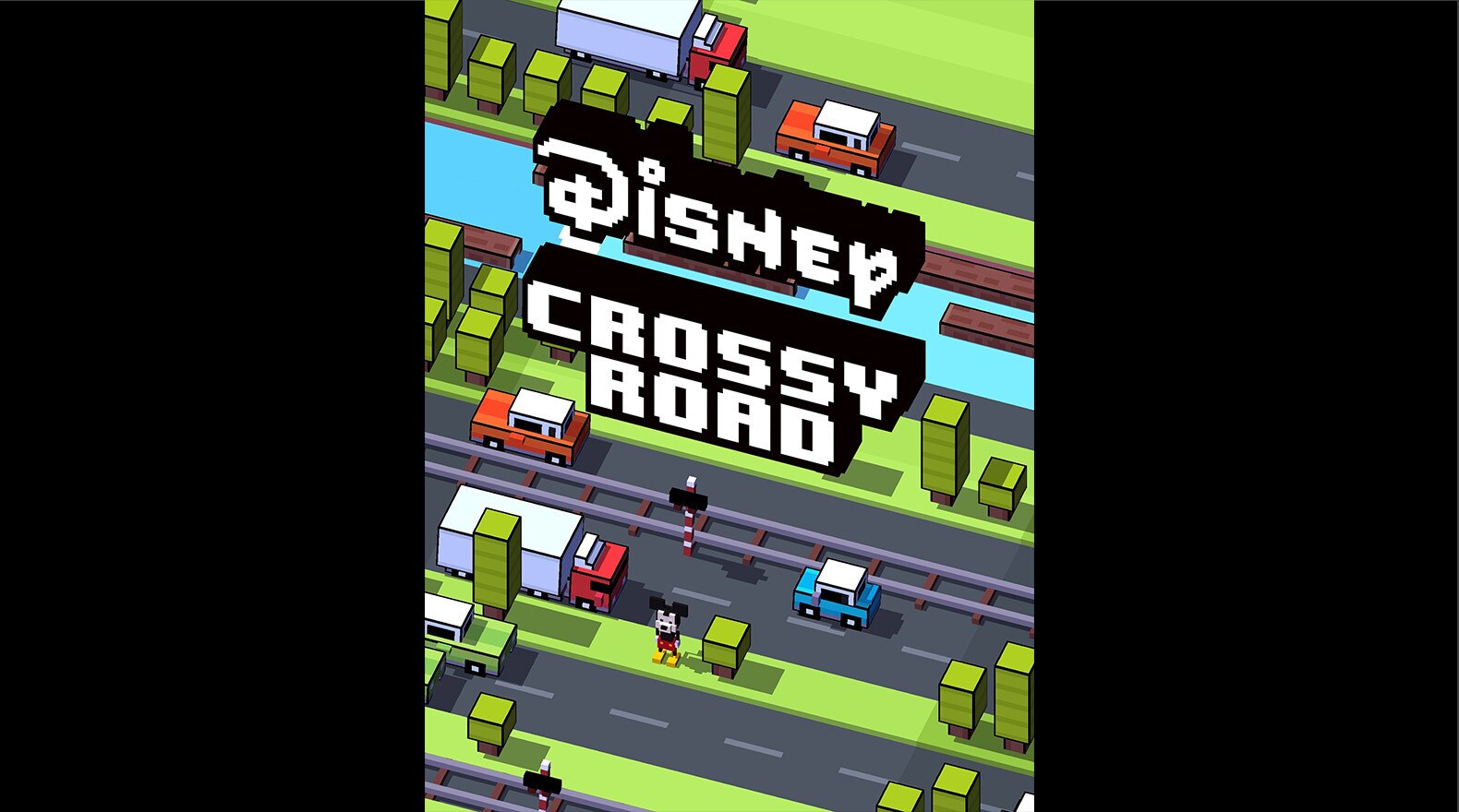 crossy road disney game