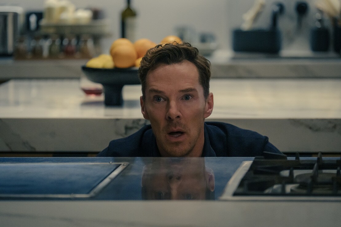 Benedict Cumberbatch in THE ROSES. Photo by Jaap Buitendijk, Courtesy of Searchlight Pictures. © 2025 Searchlight Pictures All Rights Reserved.