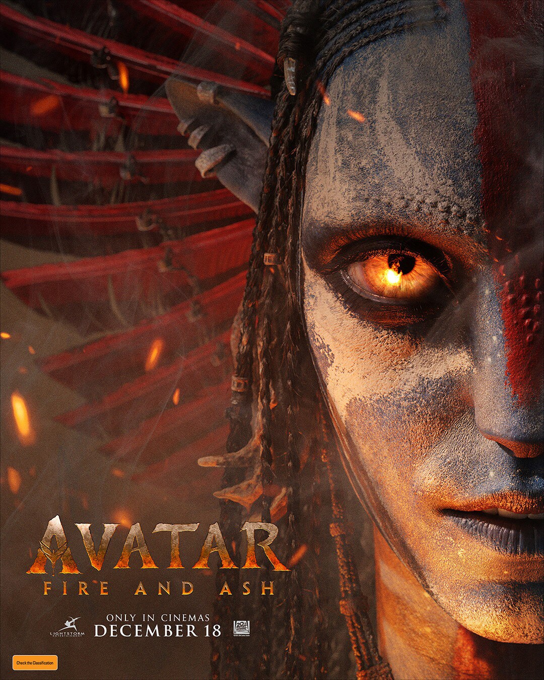 Avatar Fire and Ash teaser poster image