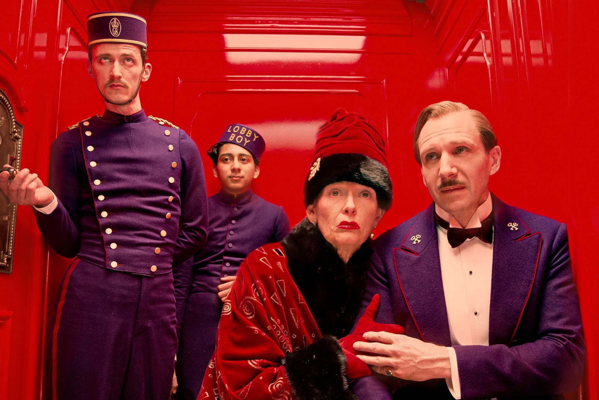 a film still from The Grand Budapest Hotel