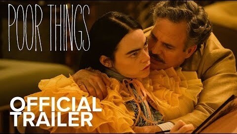 Emma Stone and Mark Ruffalo in Poor Things