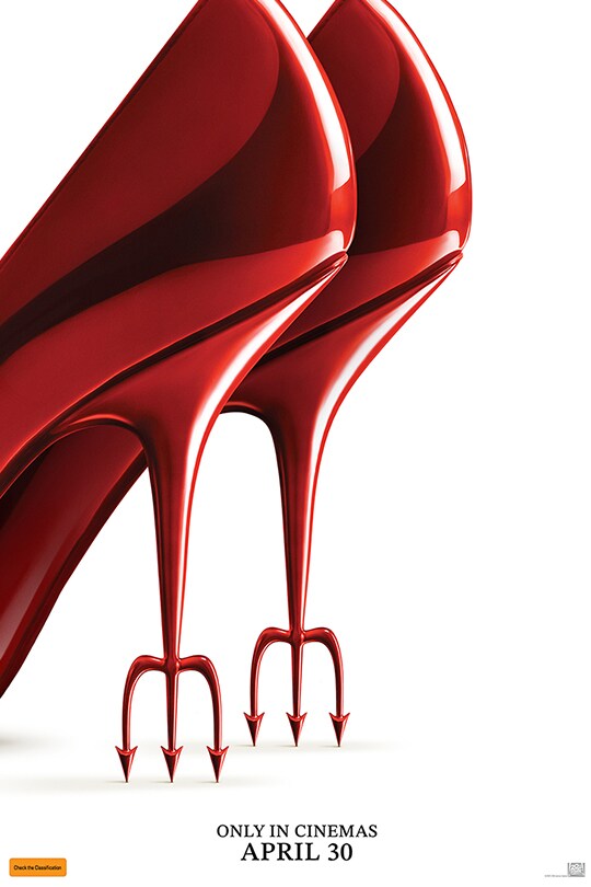 The teaser movie poster for The Devil Wears Prada 2.