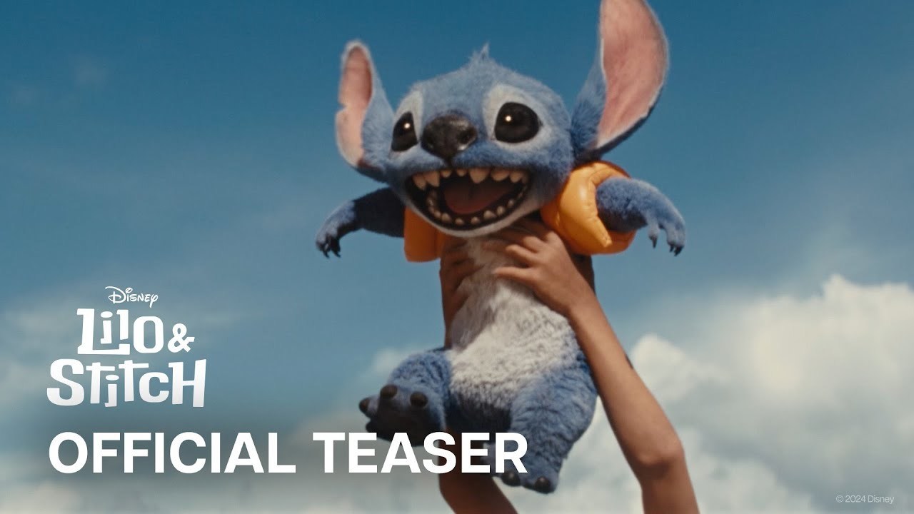 A thumbnail for Disney's Lilo & Stitch official teaser trailer 2.