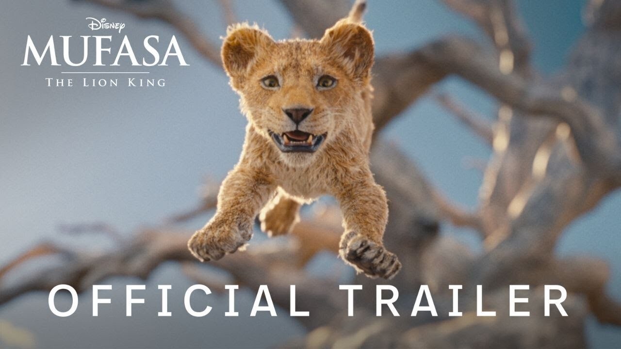 A thumbnail image fro Mufasa: The Lion King from Disney, in cinemas 19 December 2024.