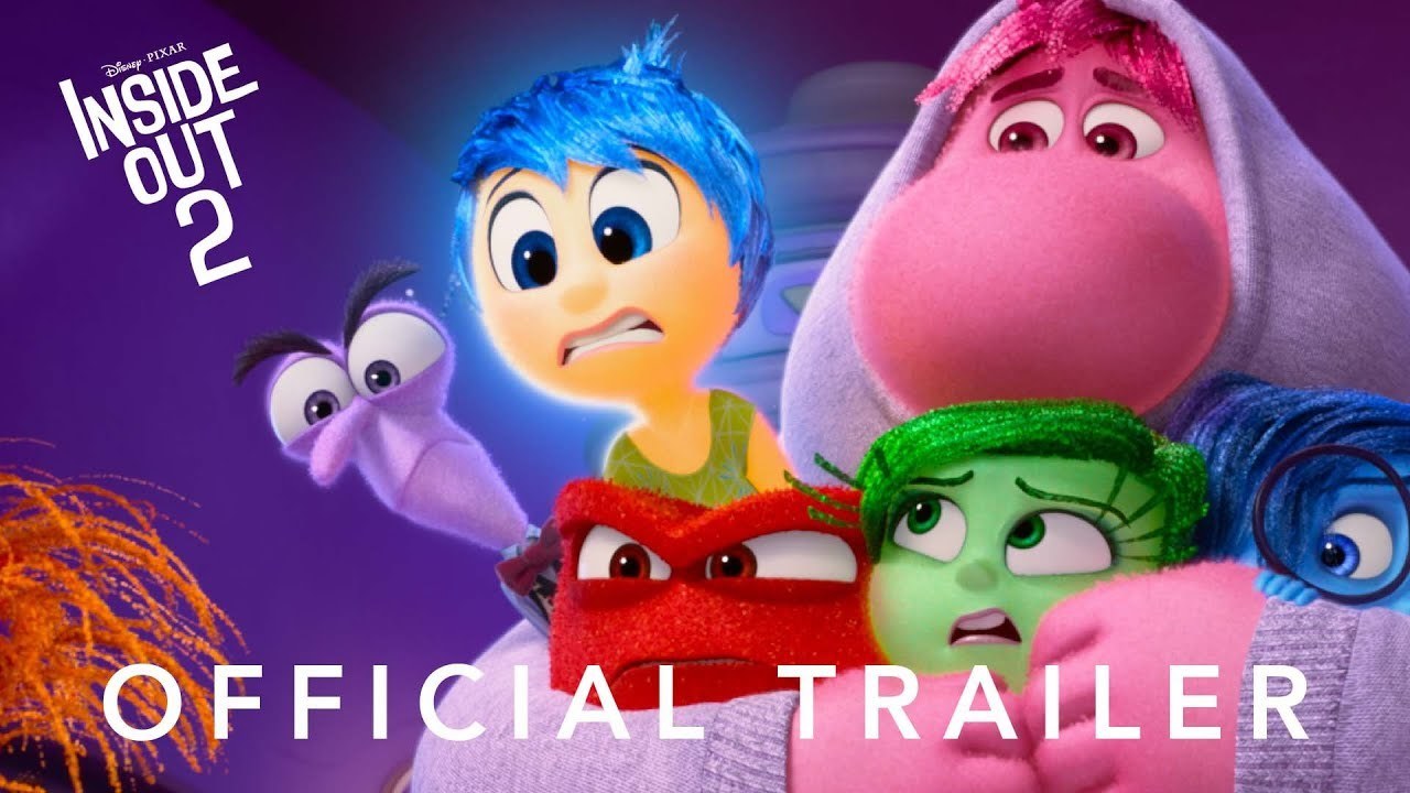 Official trailer thumbnail for Inside Out 2.