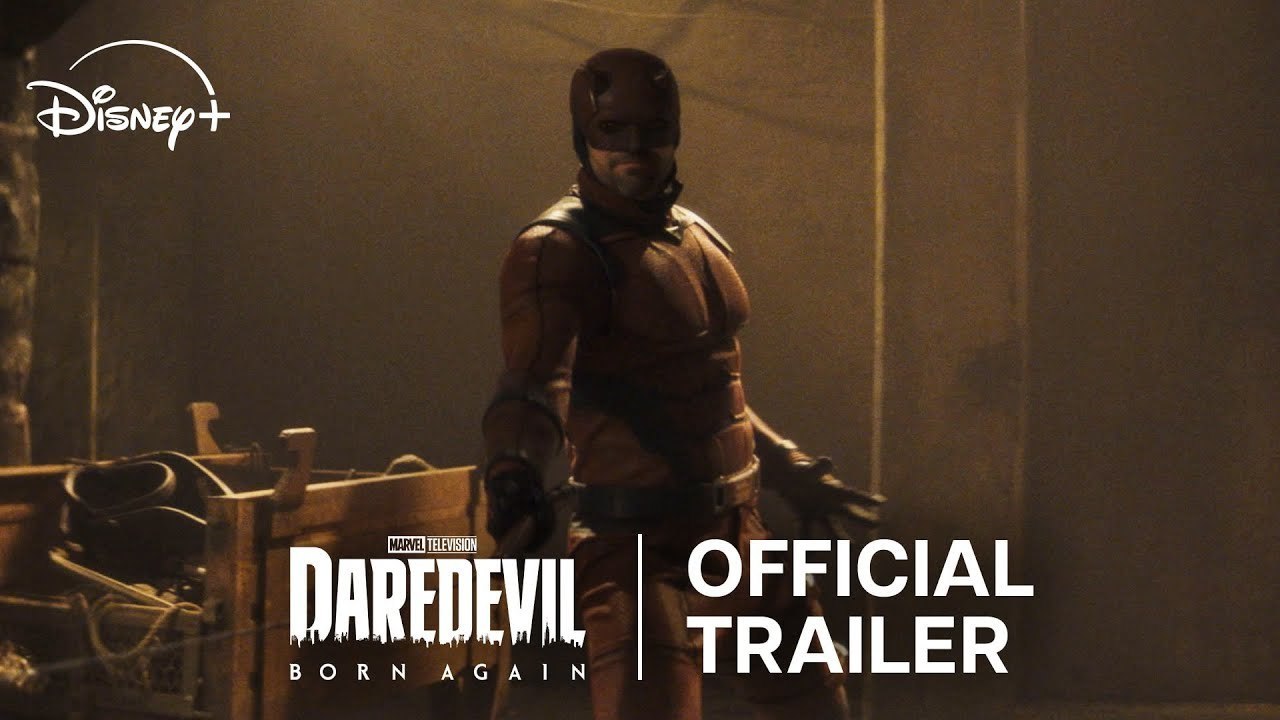 A video thumbnail for Marvel Television's Daredevil: Born Again, coming to Disney+