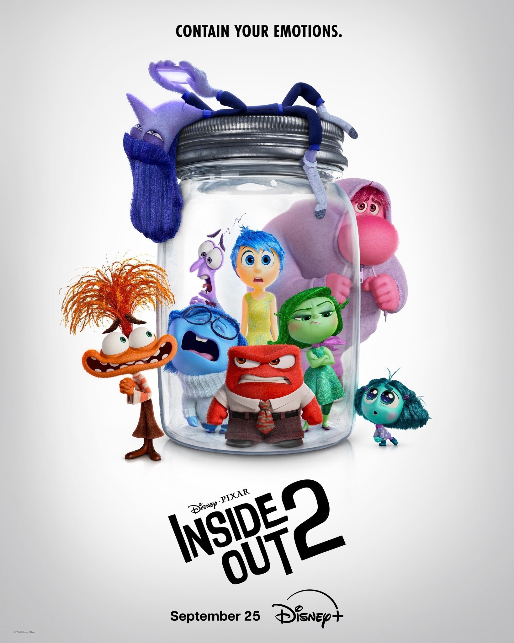 Disney and Pixar's Inside Out 2 is streaming on Disney+ from 25 September in Australia & New Zealand.