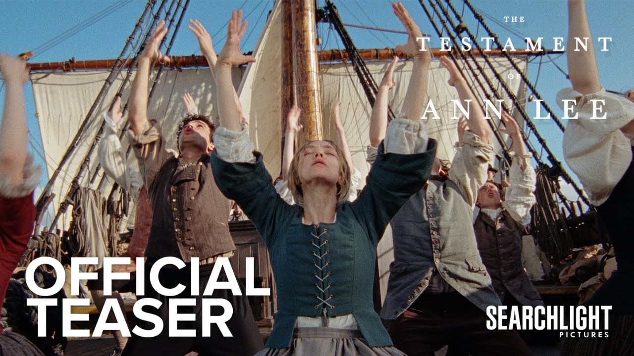 Thumbnail image for the official movie trailer for The Testament of Ann Lee.