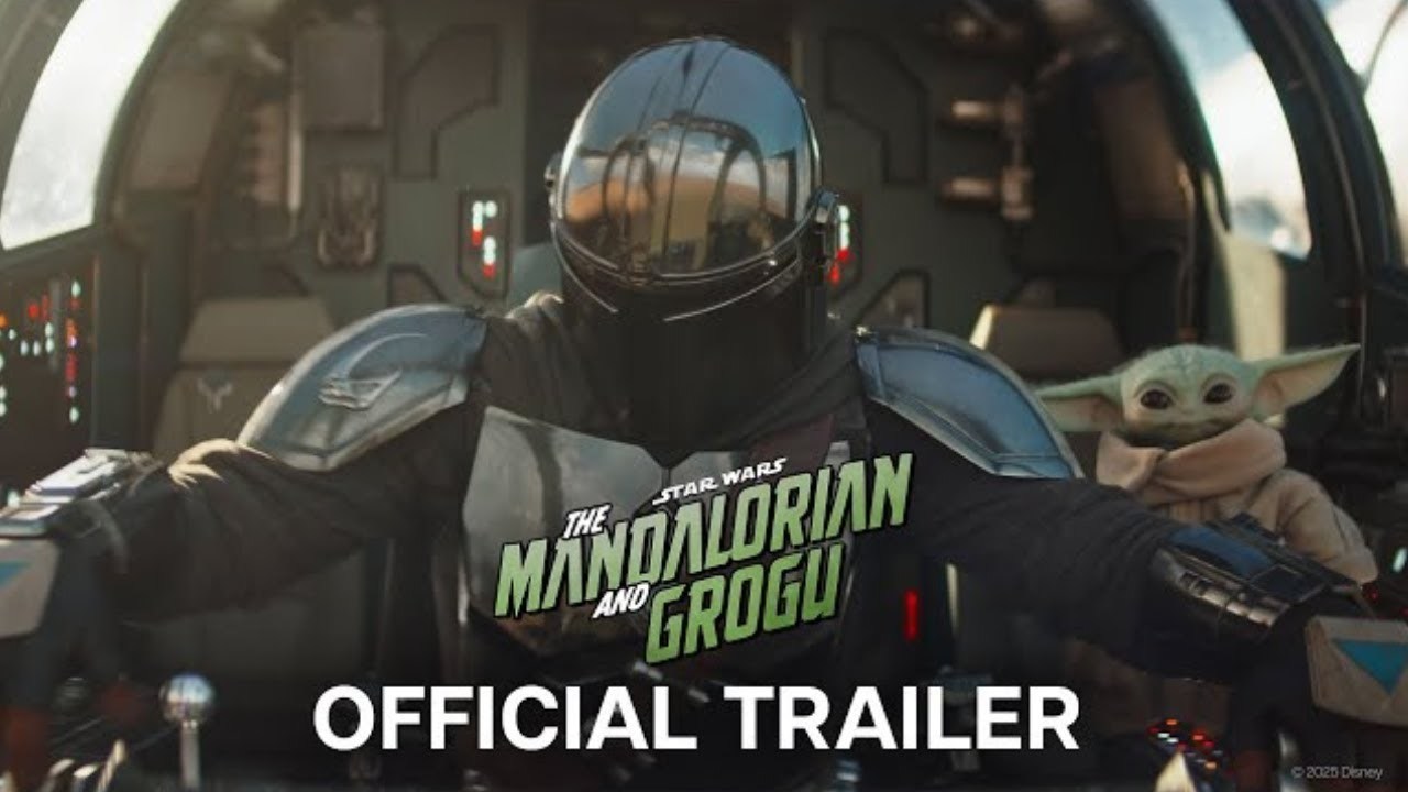A thumbnail for Star Wars The Mandalorian & Grogu official teaser movie trailer.