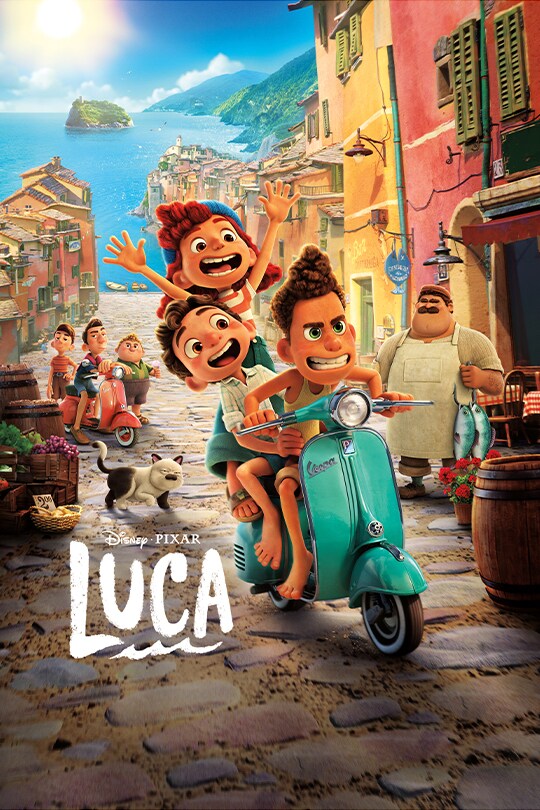 Movie, Luca, Luca Paguro, Alberto Scorfano, Giulia Marcovaldo, Boy, Girl,  HD wallpaper