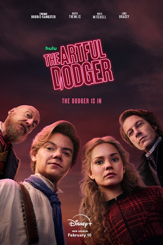 The official poster for The Artful Dodger, Season 2, on Disney+