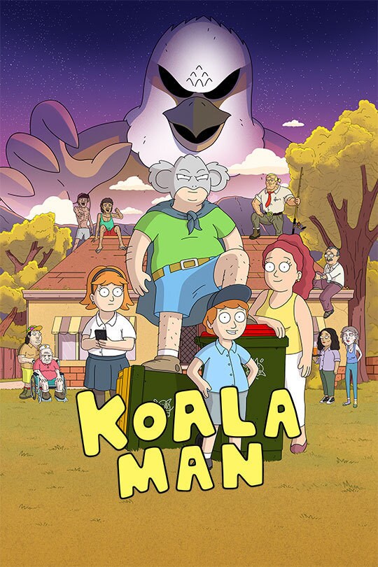 The poster art for Koala Man (2022).