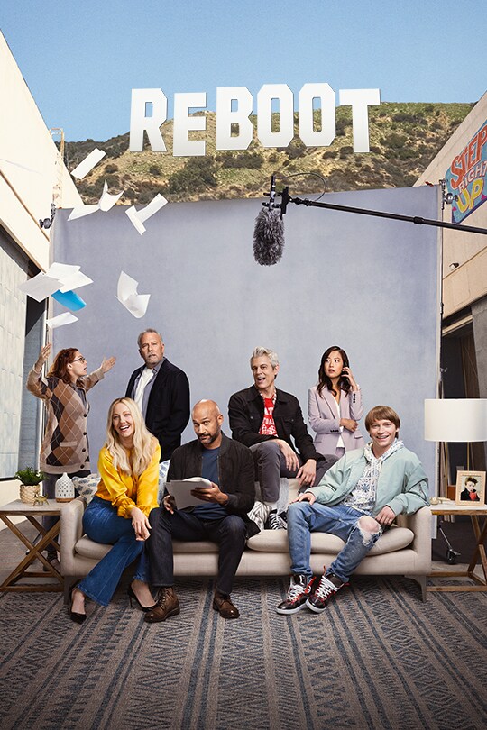 The poster art for the series Reboot (2022).