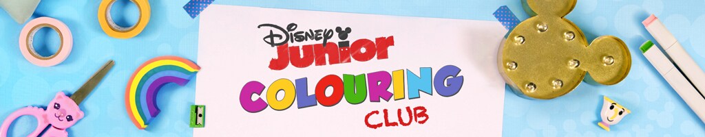 Colouring Club | Disney Australia Disney Junior