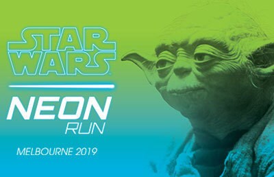 Star Wars Neon Run in Melbourne