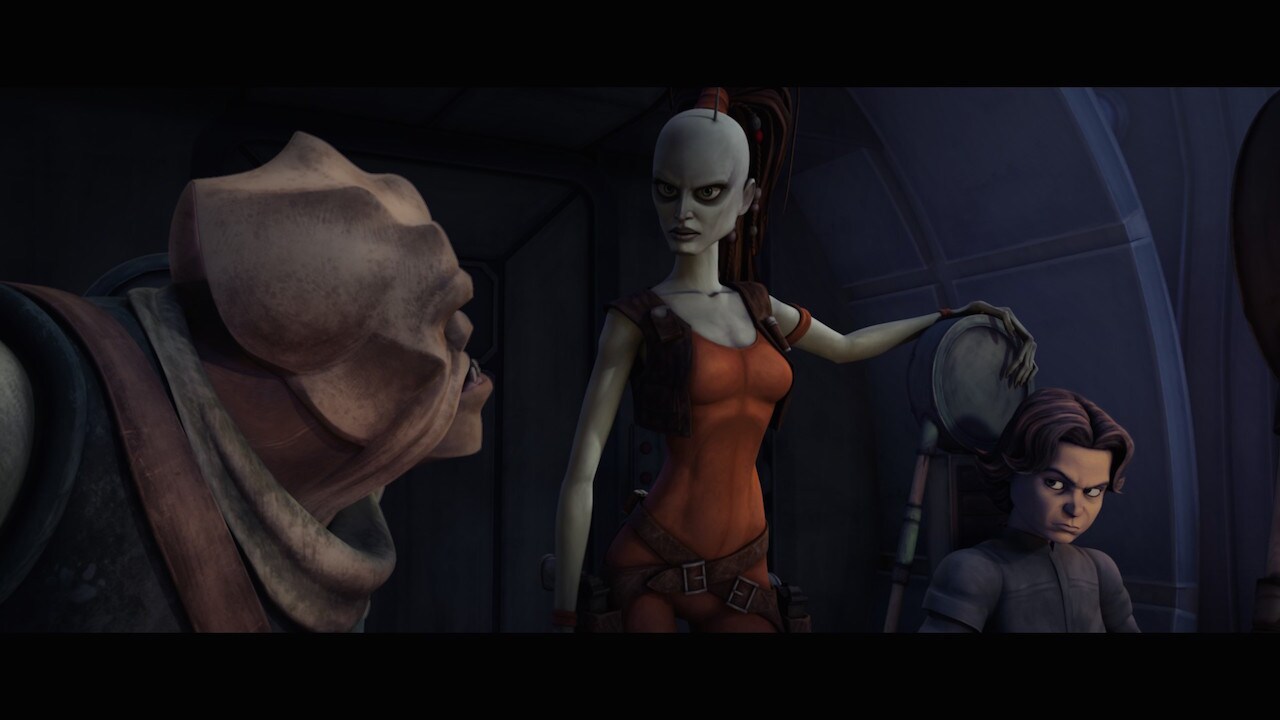 Aurra and the hunters pursued the starfighter – which they assumed was piloted by Windu -- in Sla...