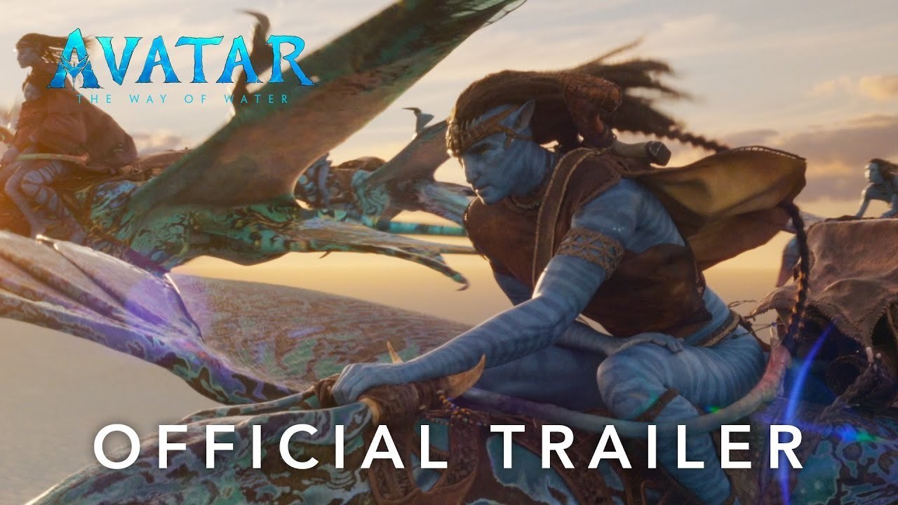 Avatar: The Way of Water (2022) second trailer thumbnail.