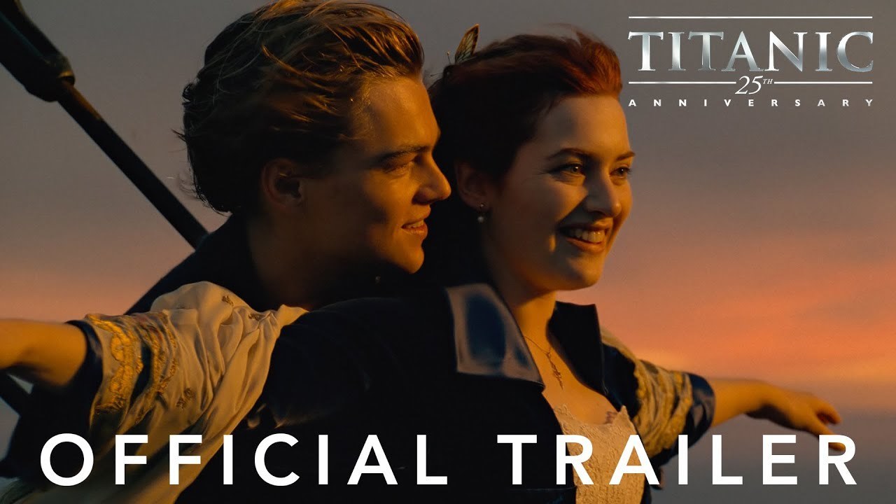 Titanic 25th Anniversary Trailer thumbnail.