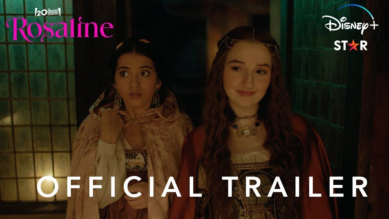 Rosaline (2022) official trailer thumbnail.