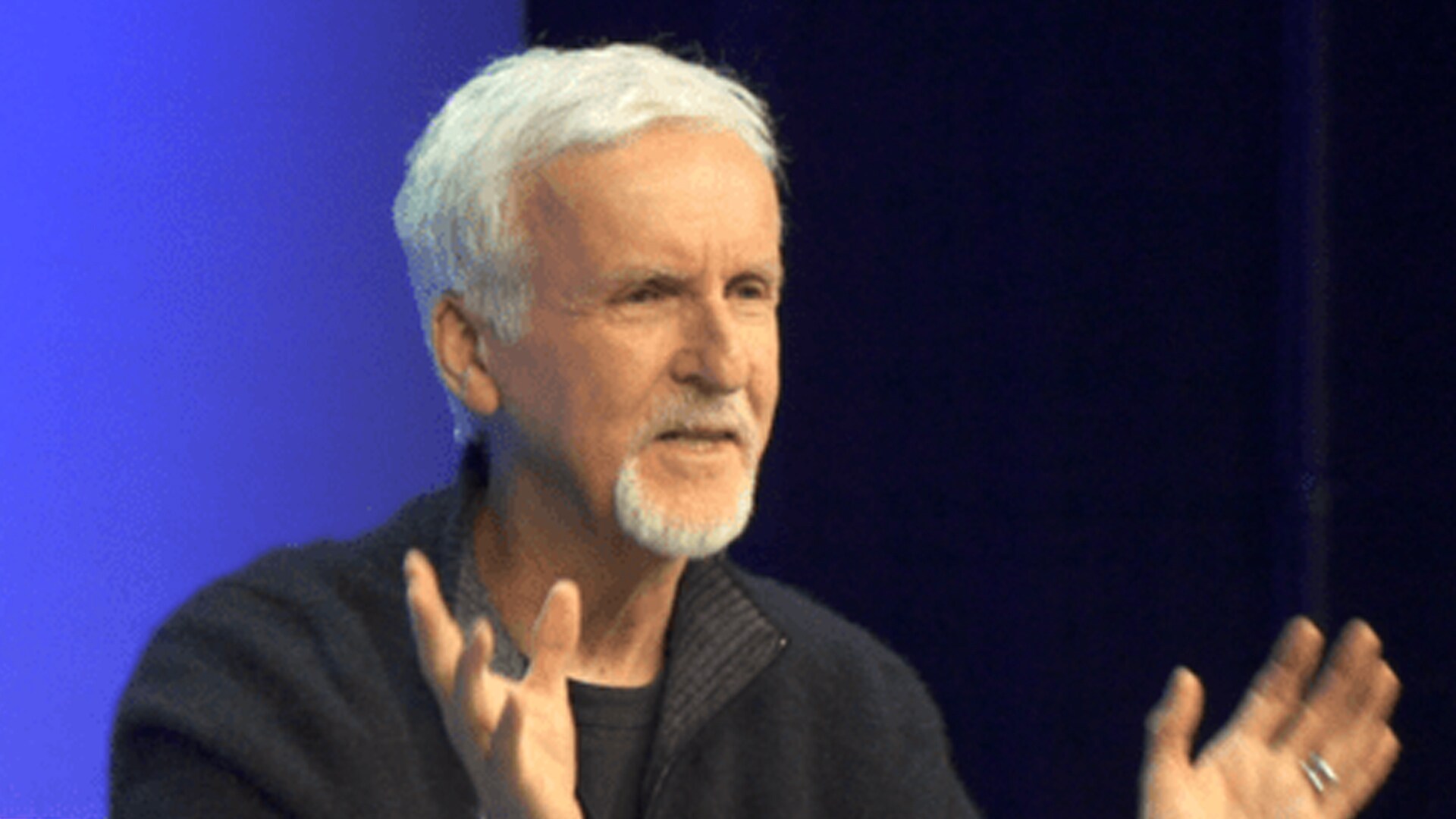 Image of James Cameron at Dell Tech World 2023.