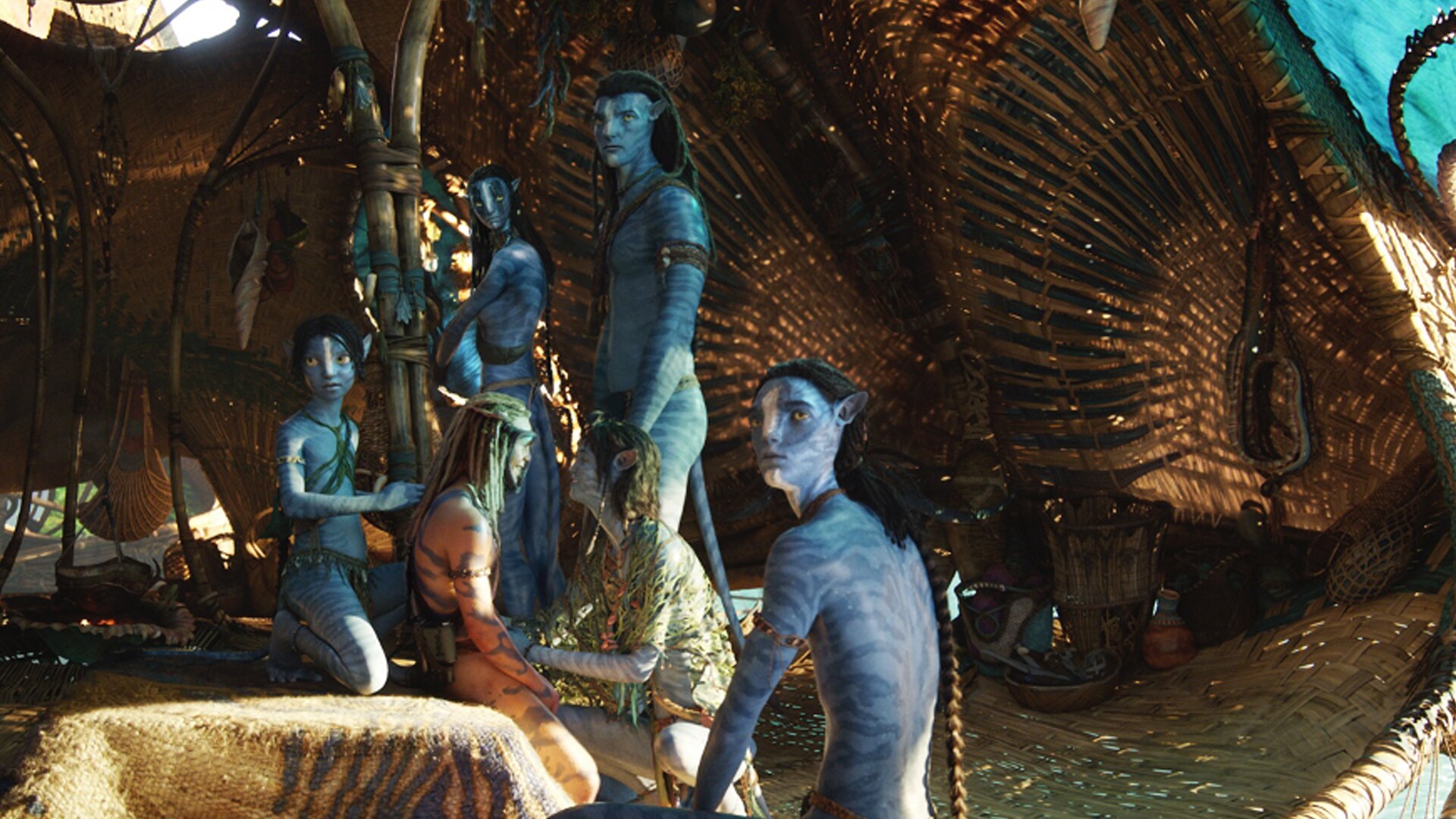 The Sully Family from the "Avatar: Fire and Ash The Visual Dictionary."