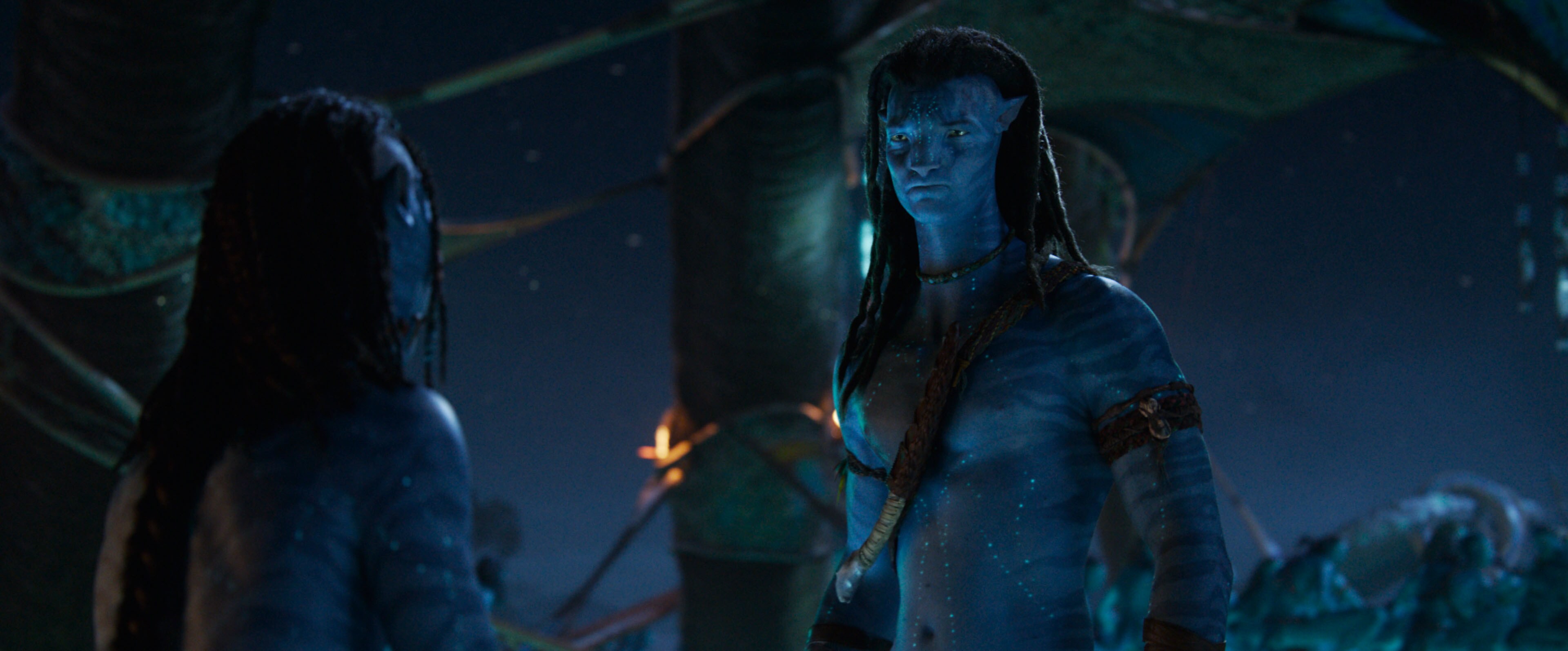 A still image from Avatar: Fire and Ash