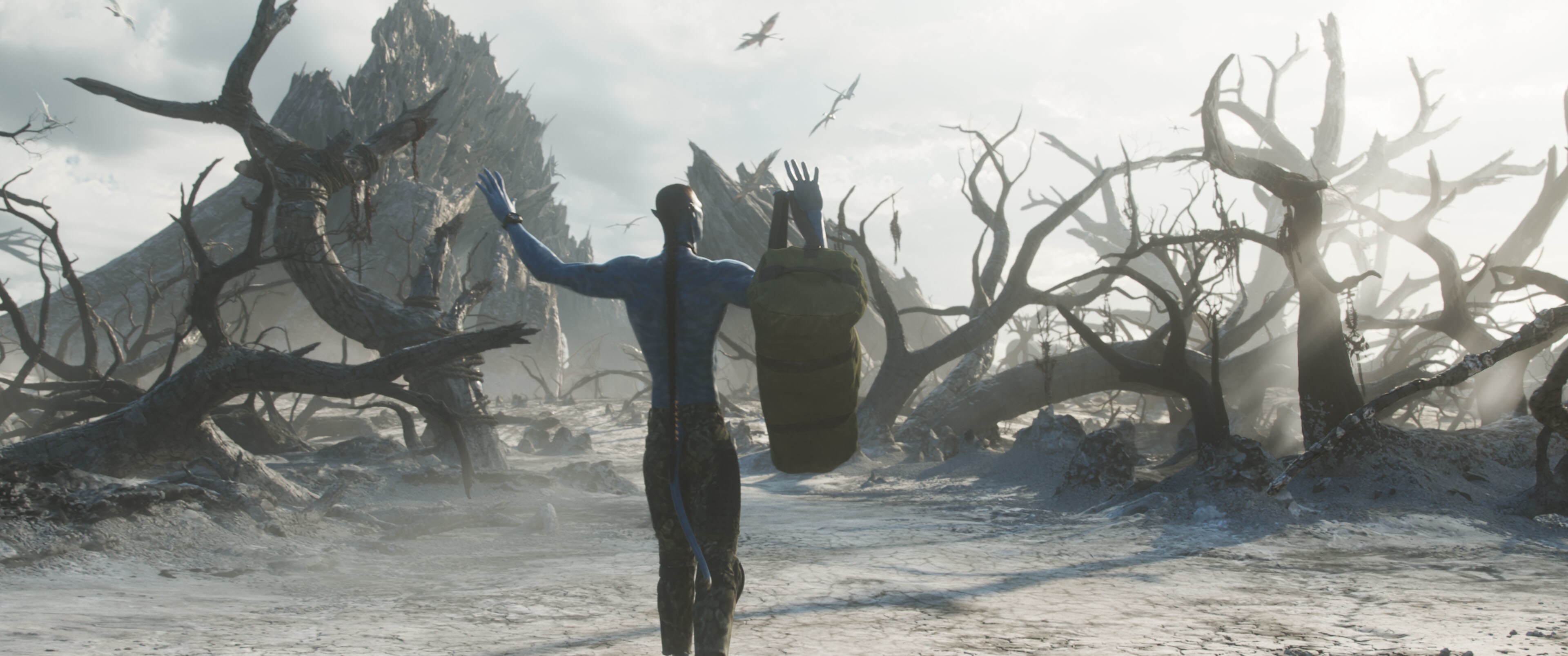 A still image from Avatar: Fire and Ash 