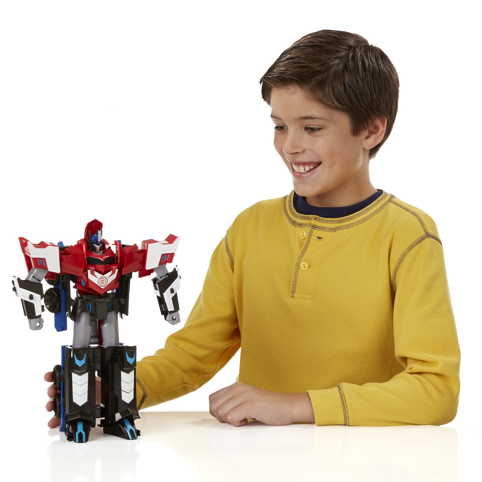 Transformers Robots in Disguise Mega 1-Step Optimus Prime Changer Action Figure
