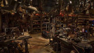 Babu Frik’s workshop