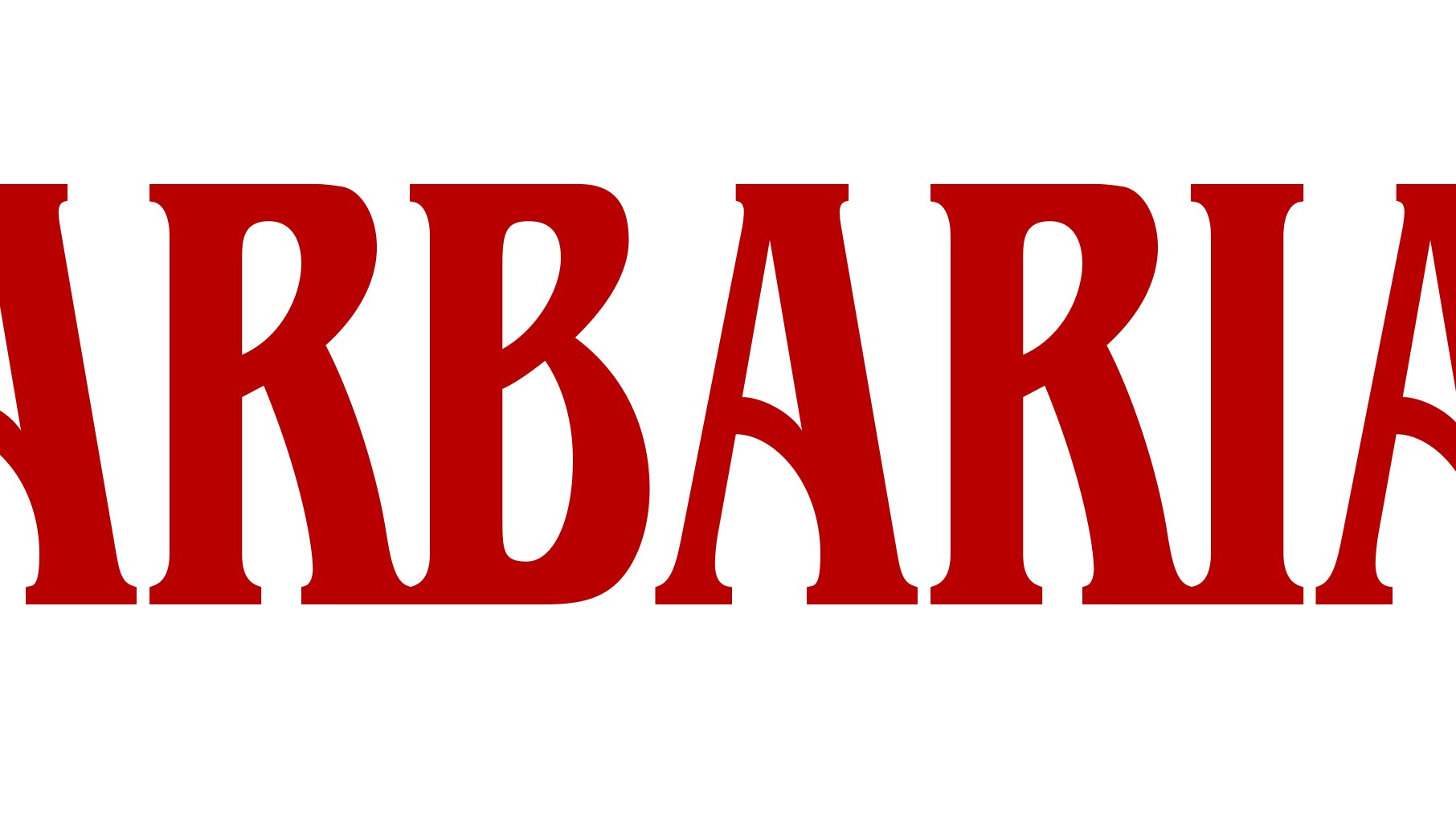 Barbarian Logo.