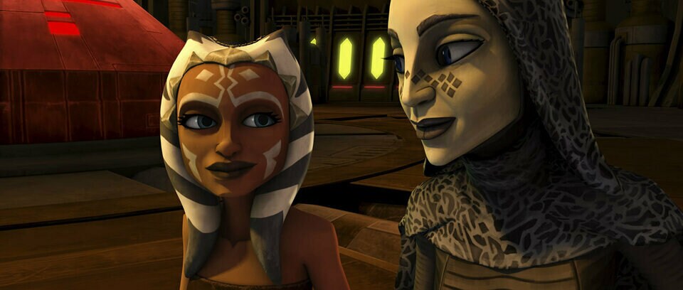 Barriss Offee and Ahsoka Tano