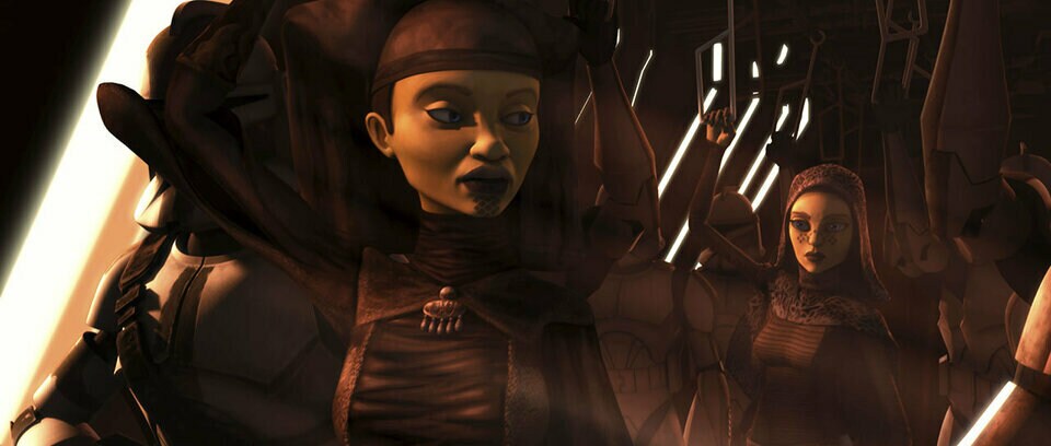 Barriss Offee and Luminara Unduli