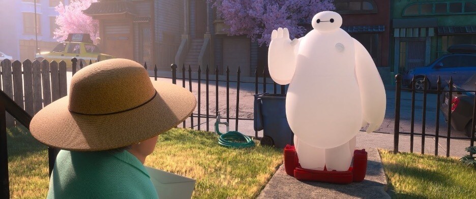 Baymax says hello in Walt Disney Animation Studios' Baymax!