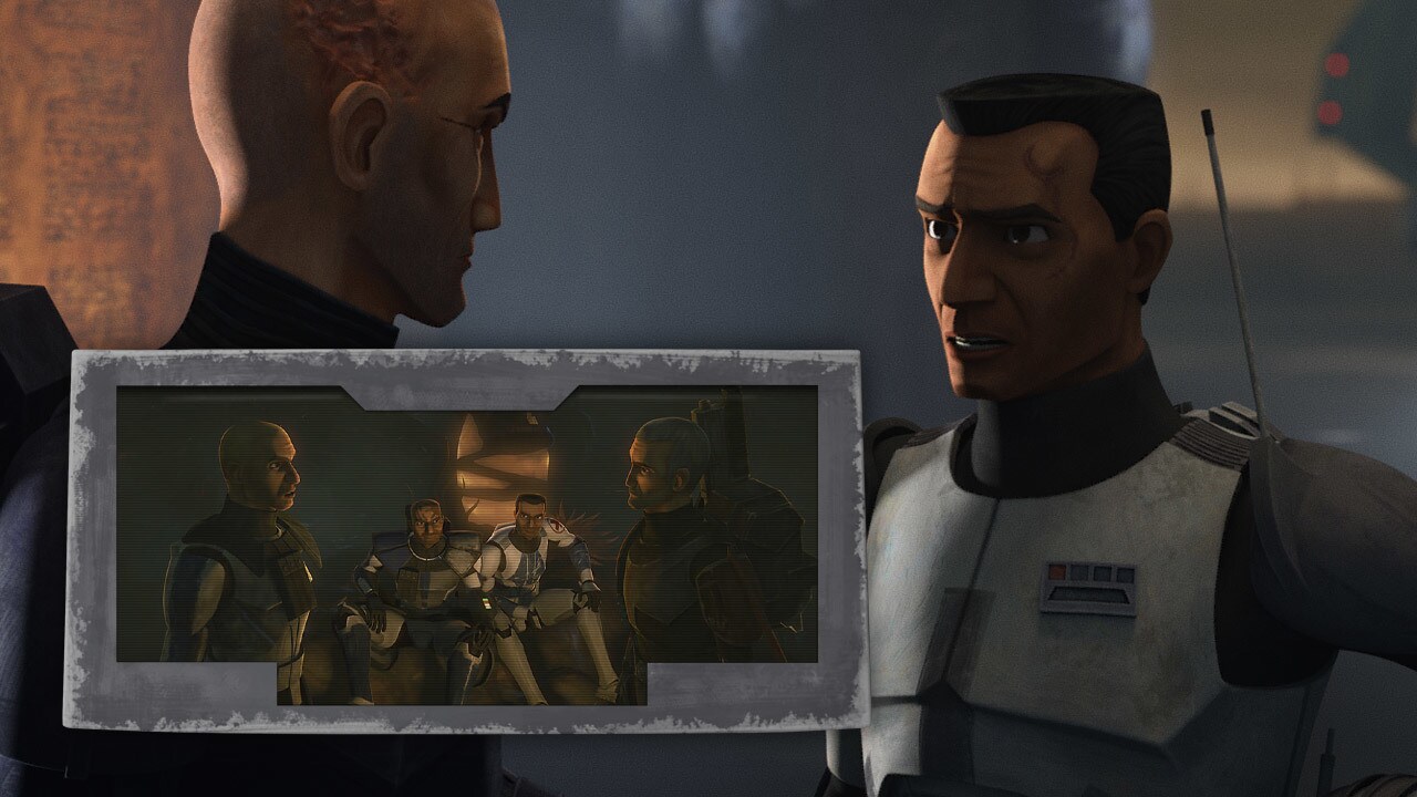 Crosshair and Commander Cody last met in Season 7 of Star Wars: The Clone Wars.