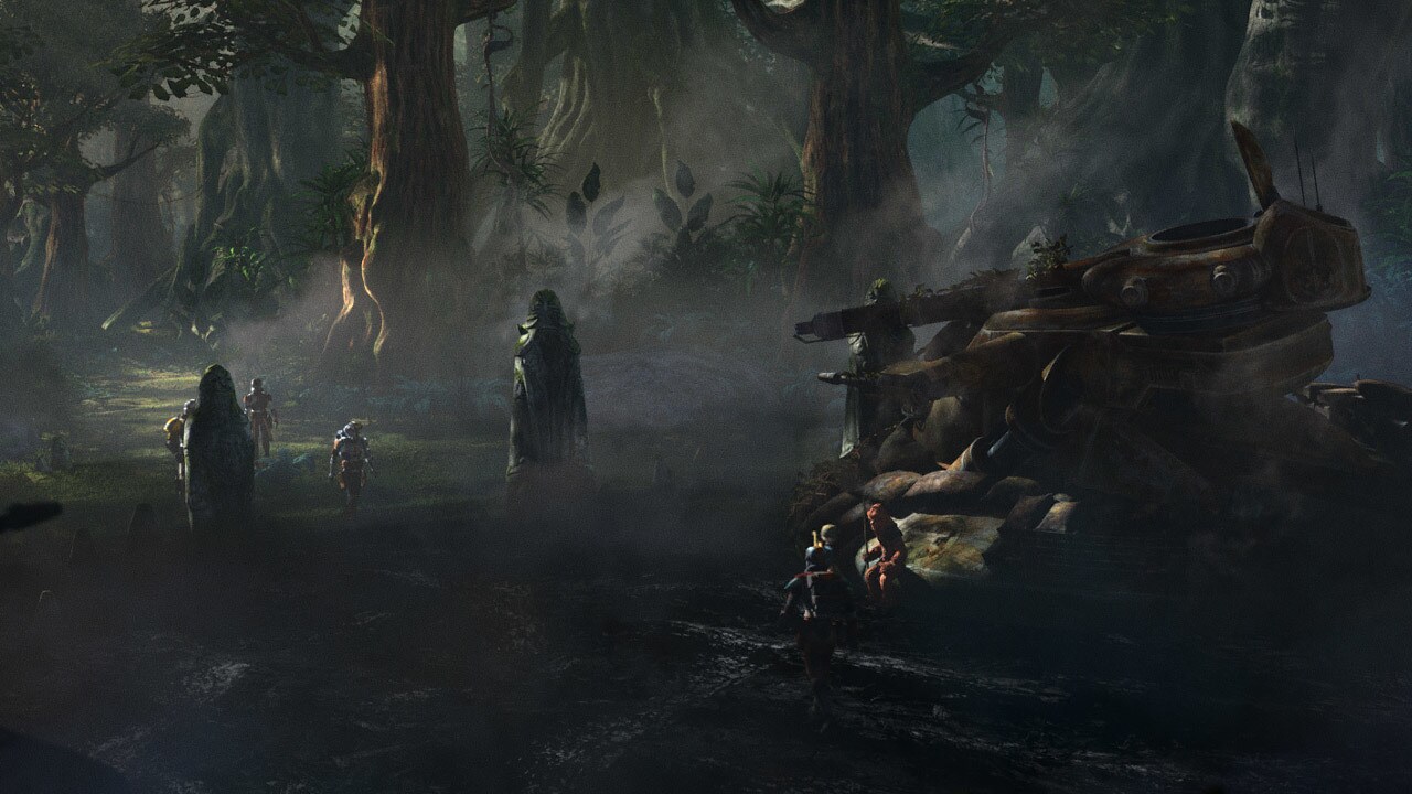 This episode shows the Empire's early occupation of Kashyyyk, which would continue until the regi...