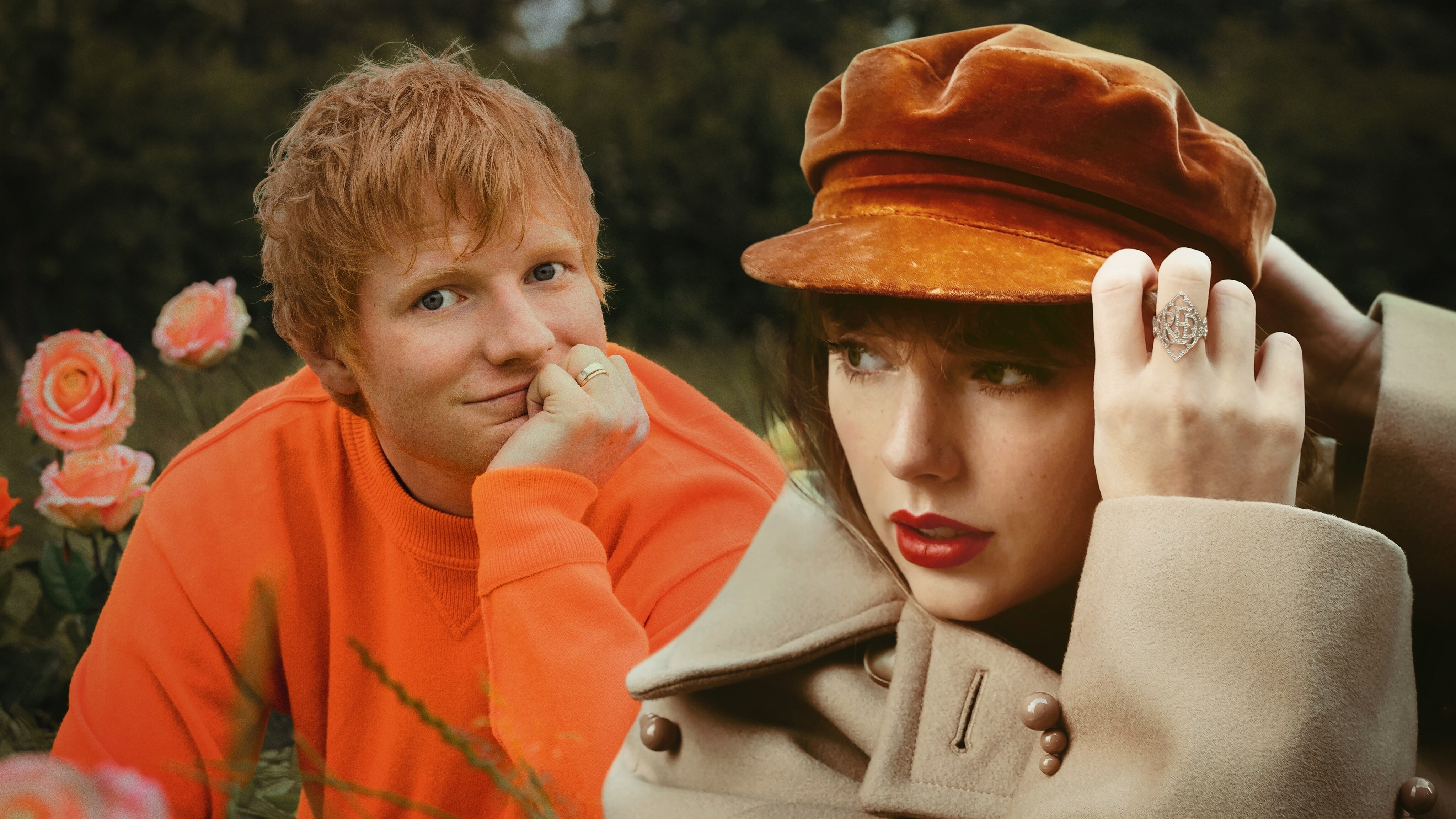 Ed Sheeran y Taylor Swift volvieron a reunirse para lanzar su nueva colaboración: “The Joker and The Queen”