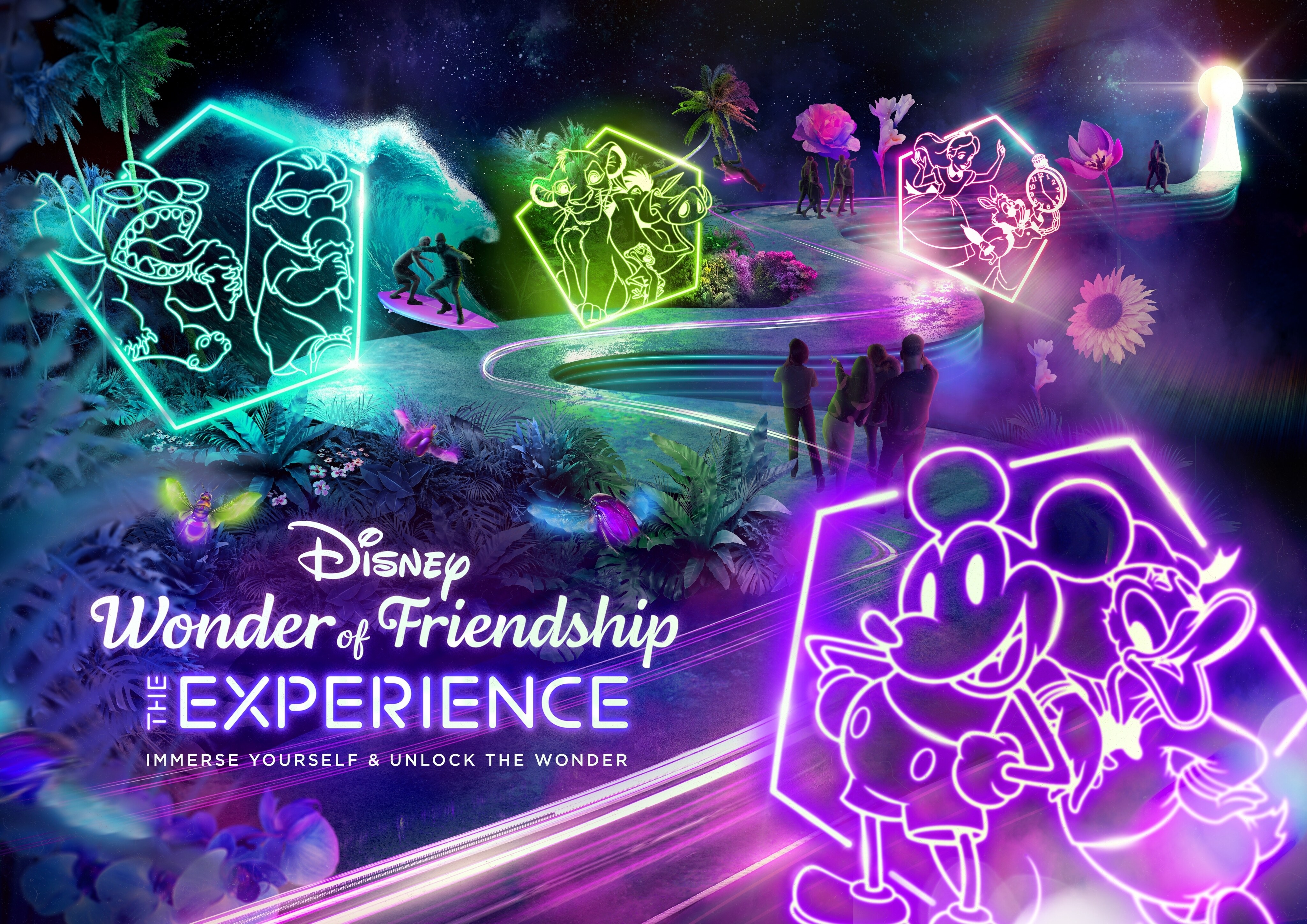 Disney Wonder of Friendship - The Experience Poster
