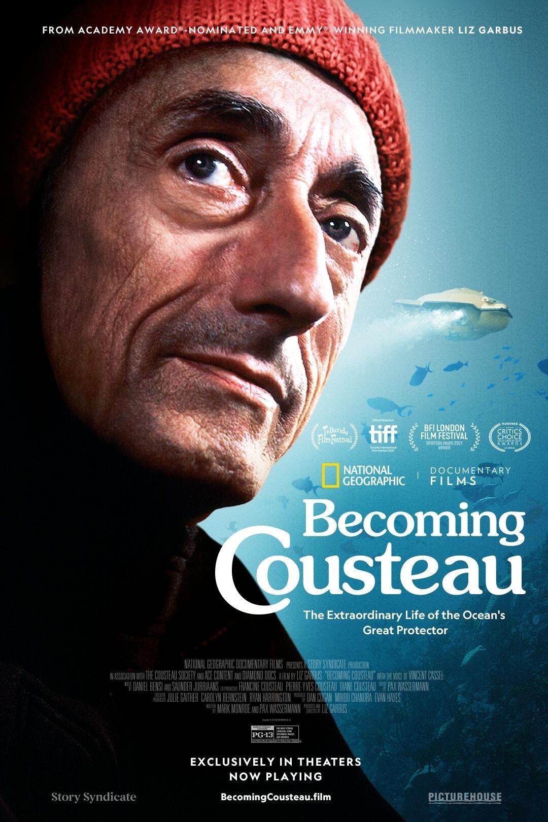 Becoming Cousteau poster art