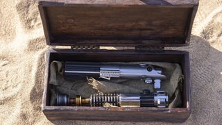 Ben Kenobi’s secret lightsaber box 