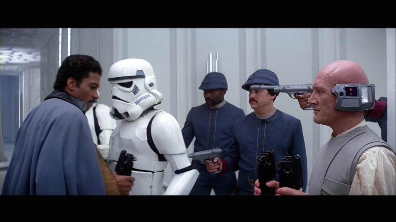 That pushed Lando too far. He quietly alerted his aide, Lobot, who led a contingent of guards and...
