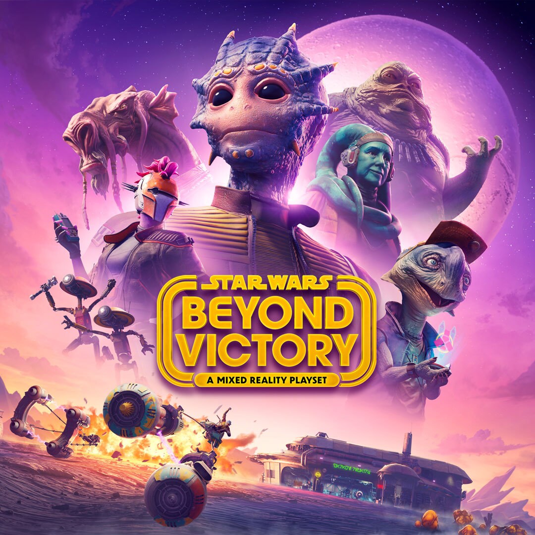 Star Wars: Beyond Victory - A Mixed Reality Playset key art.