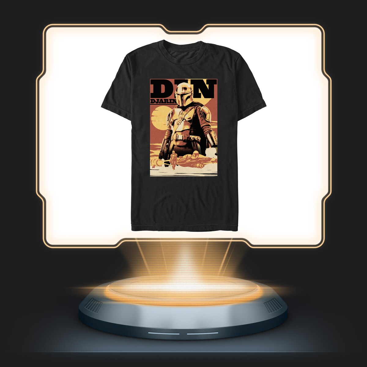 Star Wars The Book Of Boba Fett Din Djarin Tatooine T-Shirt Standard t-shirt