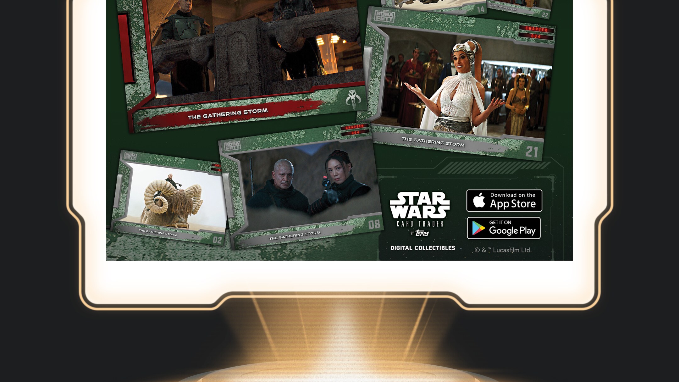Star Wars Card Trader by Topps - The Book of Boba Fett - Chapter 4
