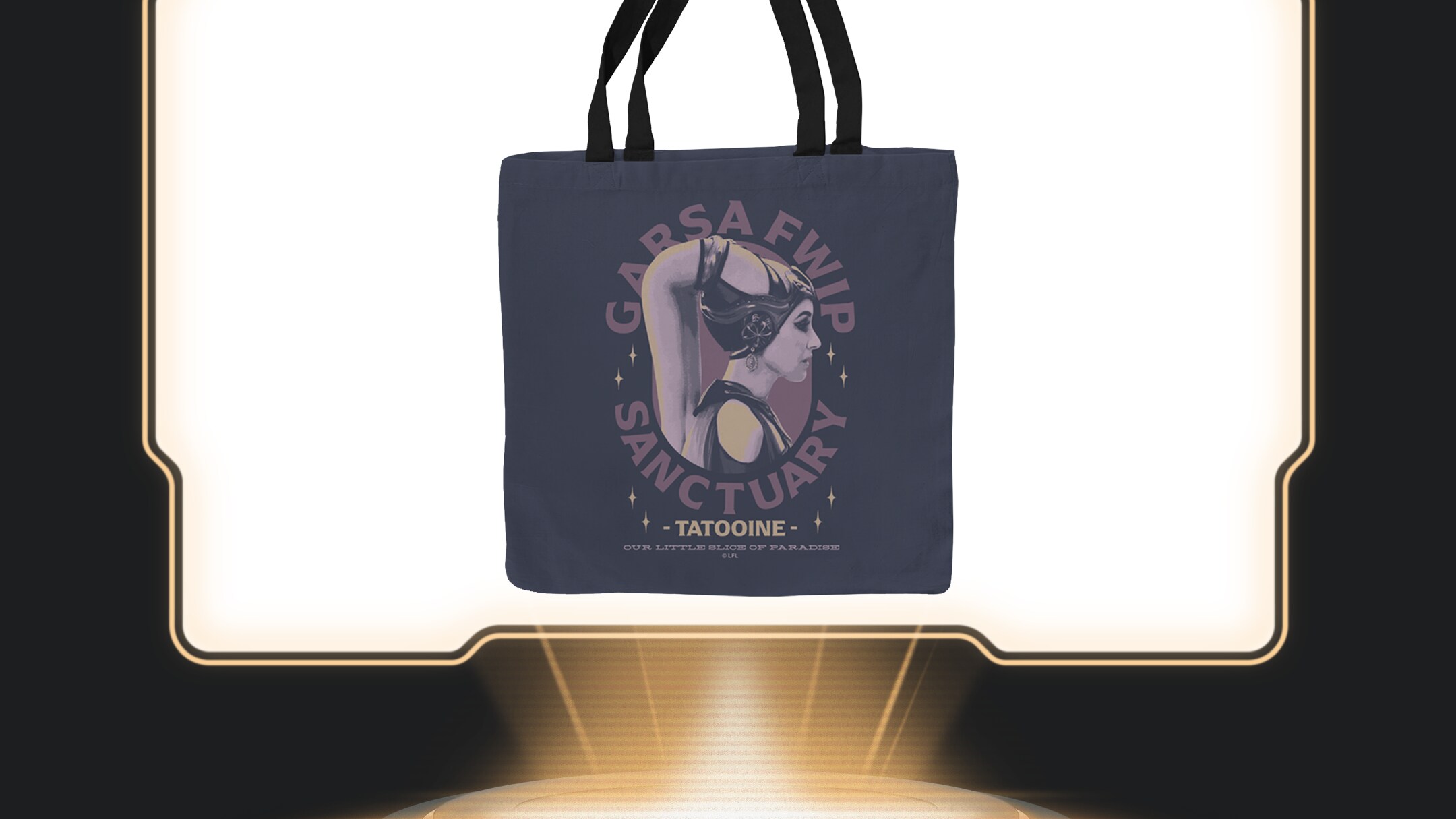 Fifth Sun - Star Wars: The Book Of Boba Fett Garsa Fwip Sanctuary Poster Tote bag